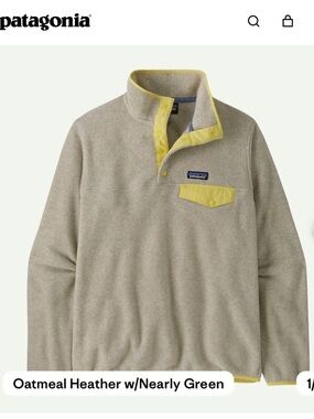 Patagonia Women's Lightweight Synchilla® Snap-T® Fleece Pullover